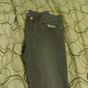 Gray jeans
