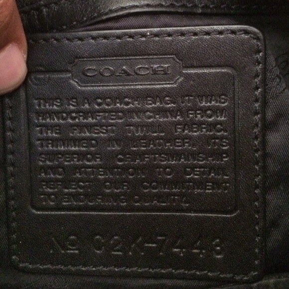 💯% Authentic Coach Bag - Picture 3 of 4