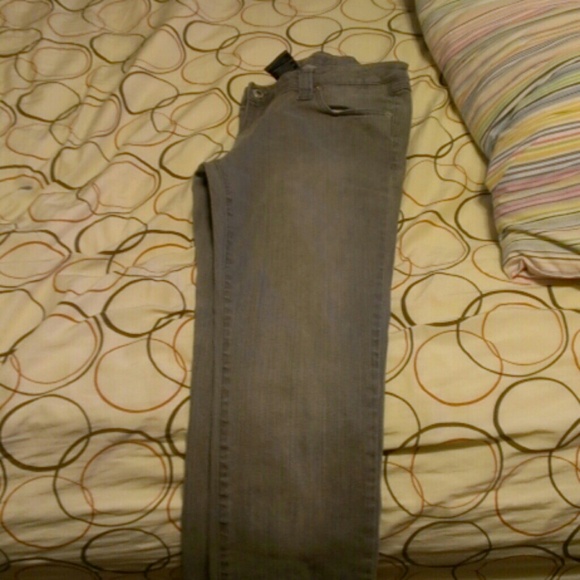 Gray jeans