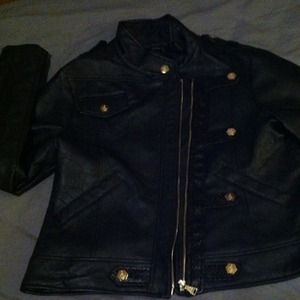 BabyPhat XL Blck Leather Jacket!!!