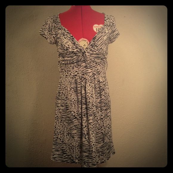 animal print dress