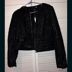 Forever21 quilted jacket