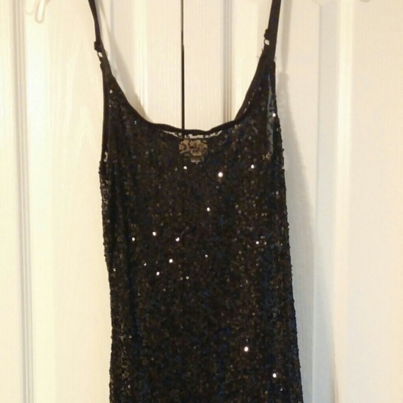 Daytrip Sequin Sheer Top