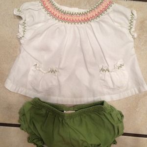 ♥️BUNDLED!♥️Baby girl two piece outfit