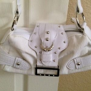 SOLD Rockin White Handbag