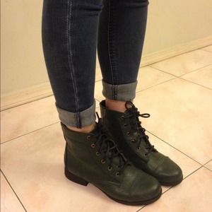 forever 21 green heels