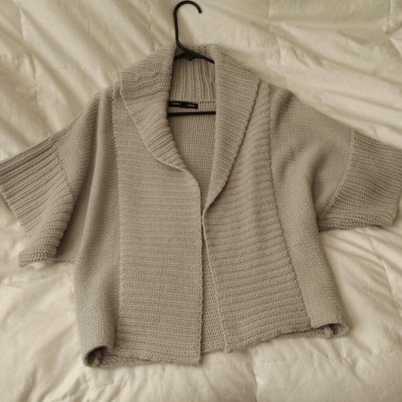 Express Sweaters - Express Heather grey outerwear
