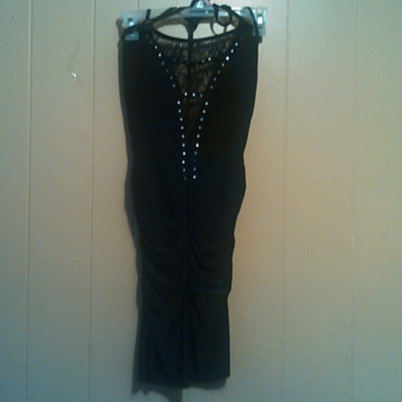 Black fitted dress never worn