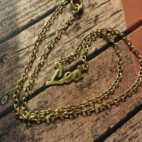 SOLD Leo Gold Necklace