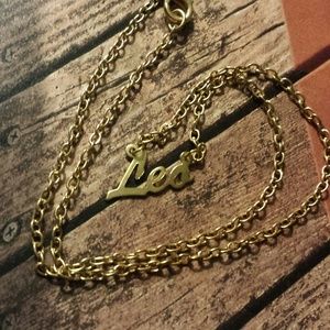 SOLD Leo Gold Necklace