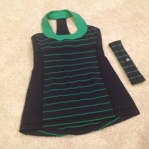 Lulu lemon size 2 yoga tank and matching headband