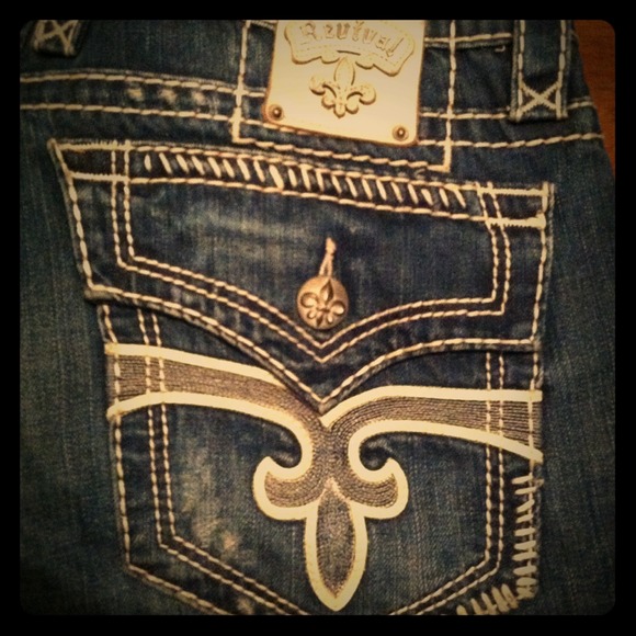 men's Rock Revival jeans 34R