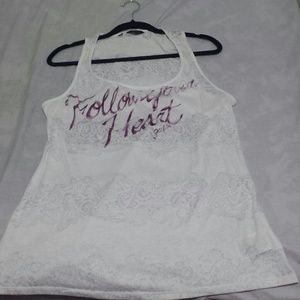Guess "Follow Your Heart" Open-Back Top