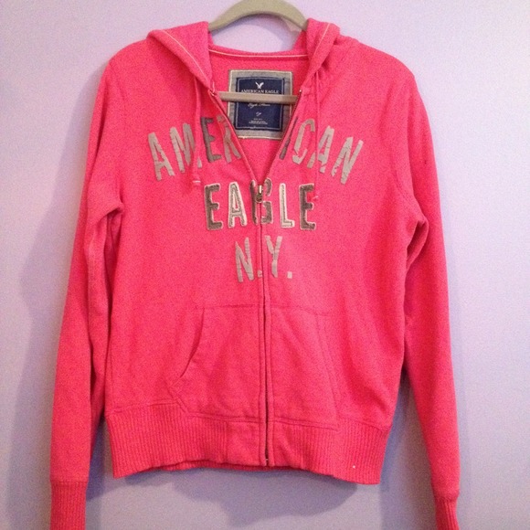 ❌Hold for trade❌Pink American Eagle Zip Up