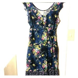 Whimsical 2-patterned Dress