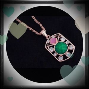 18k gold filled necklace