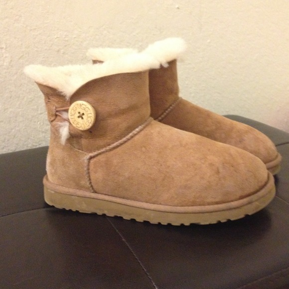 Authentic chestnut UGG boots