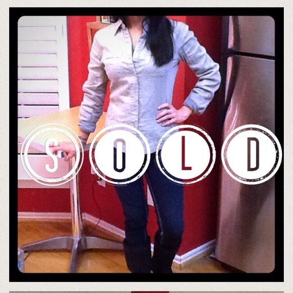 Couture Beige Button Up