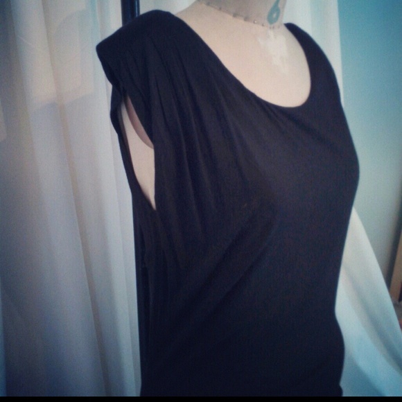Slinky black dress