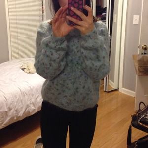 Vintage cotton candy sweater