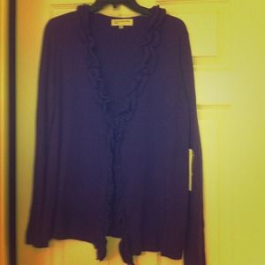 NWT Purple Cardigan