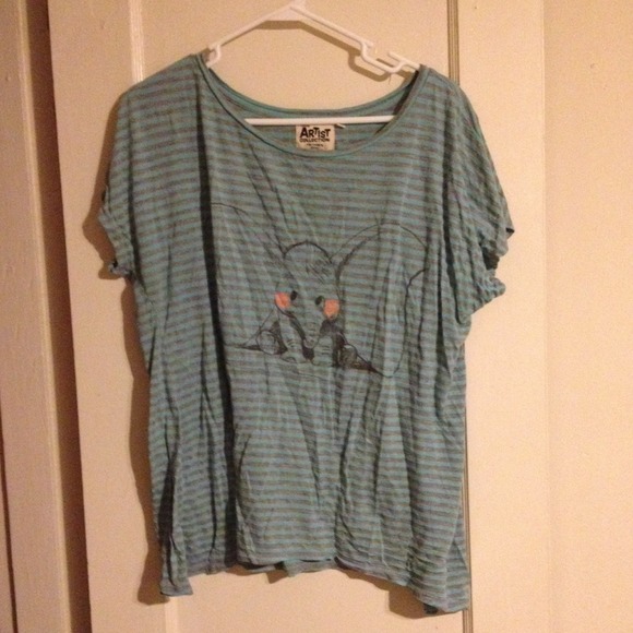 Dumbo sketch striped shirt