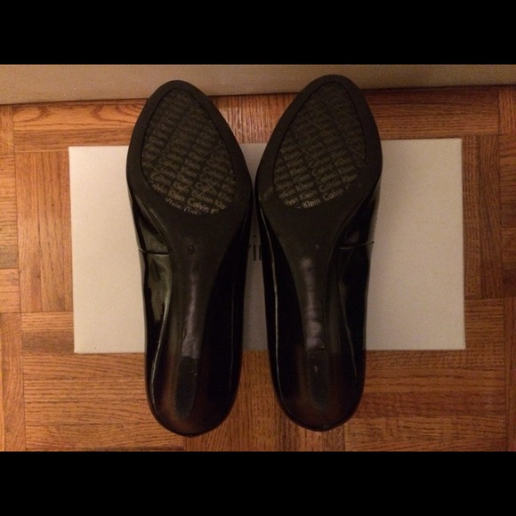 Calvin Klein Bree Wedge Peep Toe Pump - Picture 3 of 3