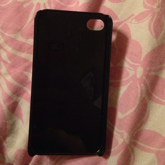 Black cross studded iphone 4/4s case - Picture 2 of 2