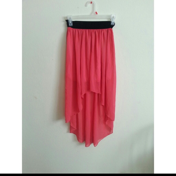High low skirt