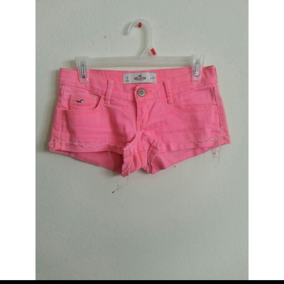 Pink Hollister shorts