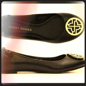 Audrey Brooke Shoes - Black ballet flats Audrey Brooke Shoes - Black ballet flats