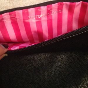 Victoria's Secret black Angel bag.