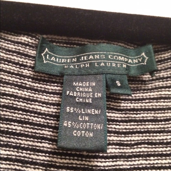 Ralph Lauren off the shoulder shirt, Size S - Picture 3 of 3