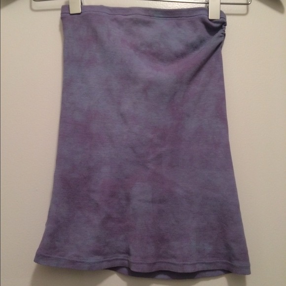 YAYA purple tie-dye tube top, Size 1 - Picture 1 of 2