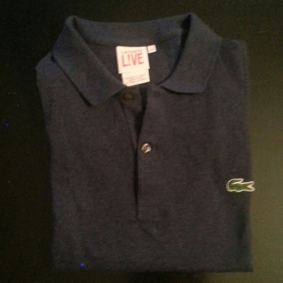 Authentic Mens Lacoste L!ve Polo
