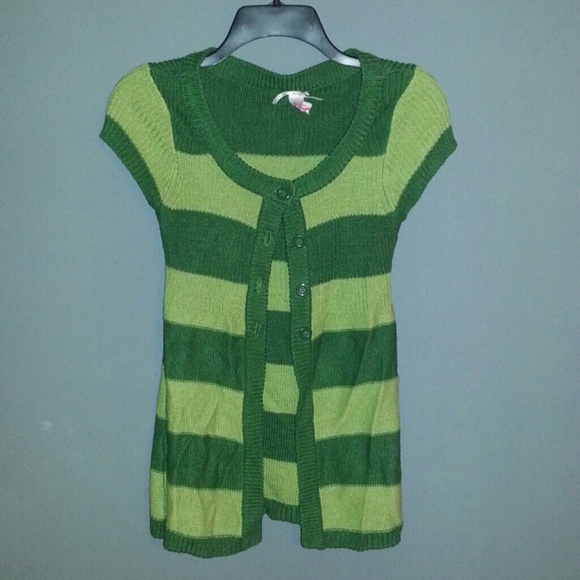 striped open bottom shirt