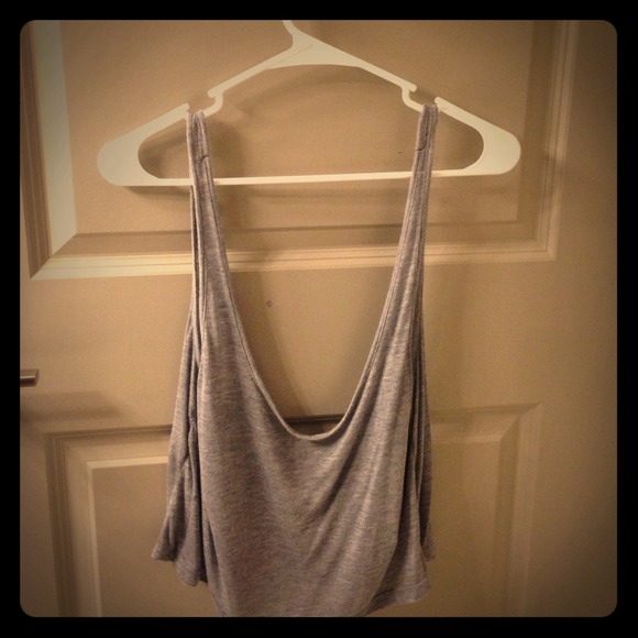⭐️SOLD⭐️ Brandy Melville Heather gray tank