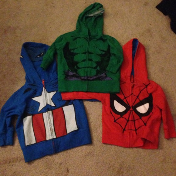 Marvel comics sweaters