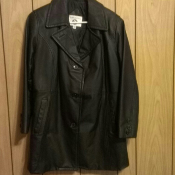 Big leather jacket