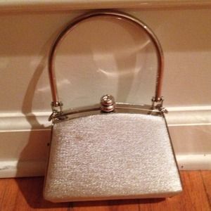 Silver clutch