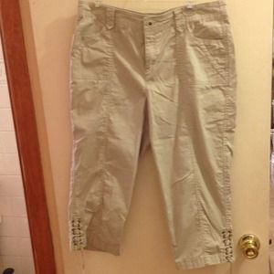 Beautiful Khaki Capris