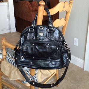 Hype bowling style handbag