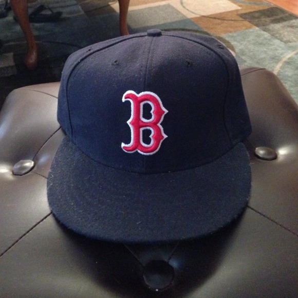 Red Sox fitted hat
