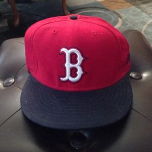 Red Sox fitted hat