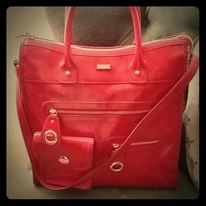 Kate Spade red leather purse