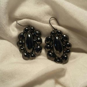 *BUNDLED* Dark Silver Dangle Earrings