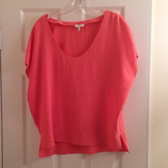 Joie Silk Entenza Savory Top in Orange