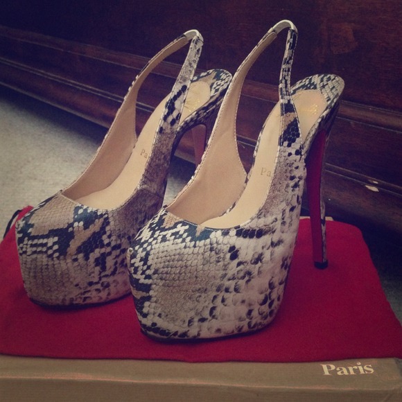 Brand new Christian Louboutin inspired heels!