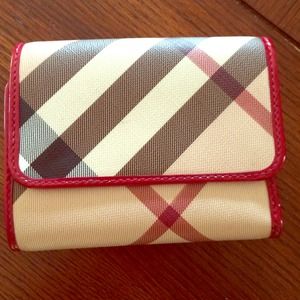 Authentic Burberry wallet