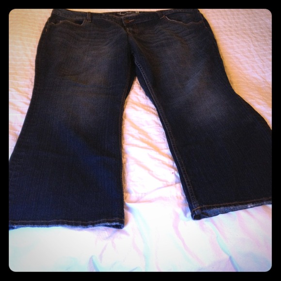 *Reduced* American Rag Dark Denim Bootcut Jeans